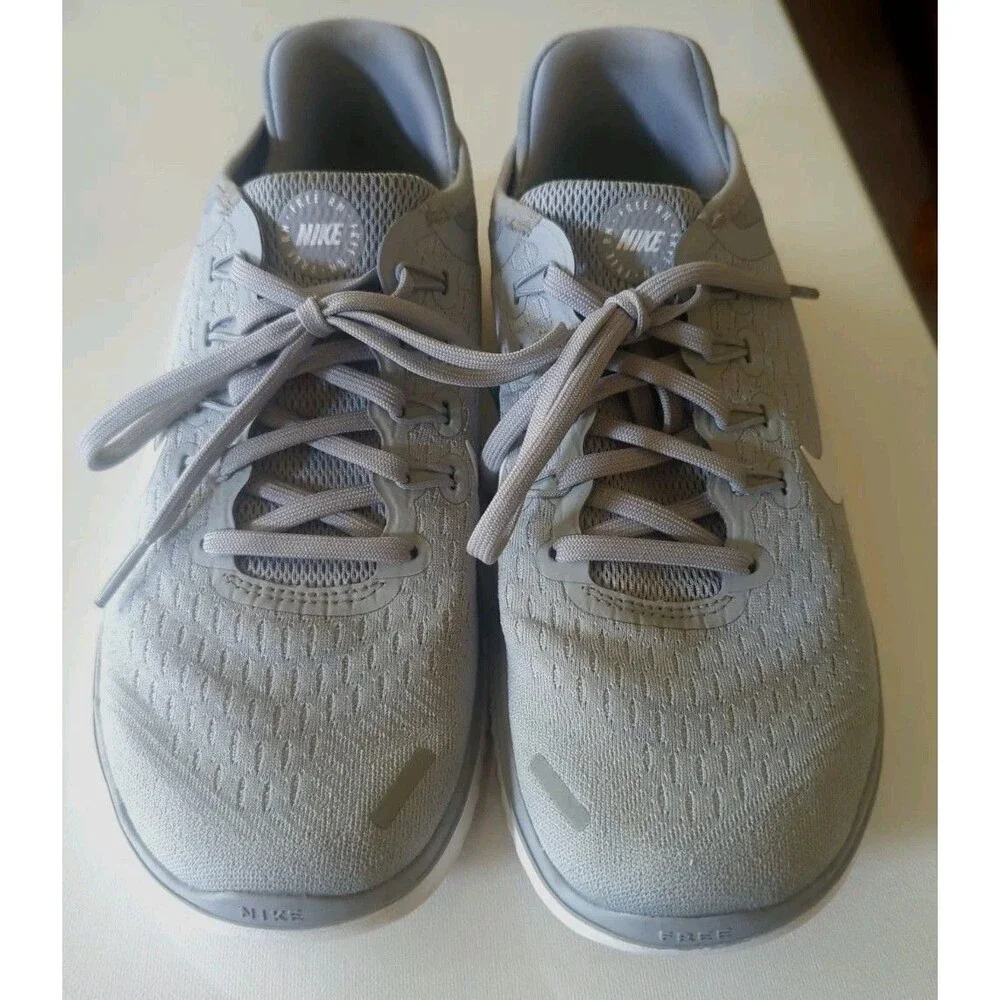 NIKE Free RN 6.5 Women's Wolf Gray Running Shoes Sneakers Lightweight Flexible